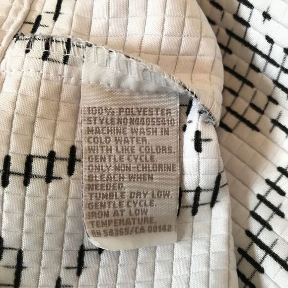 TanJay black and white blazer | jacket 8 Petite - Picture 11 of 11